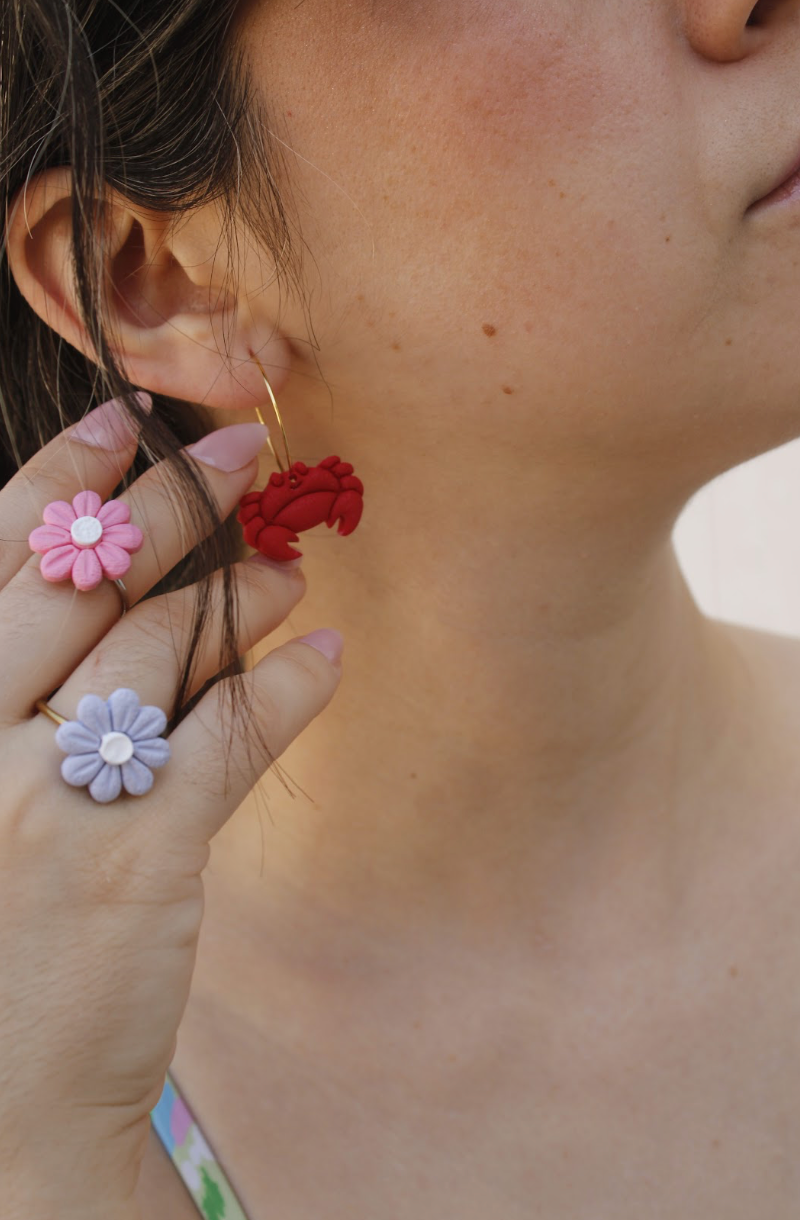Pendientes "Entre las rocas"