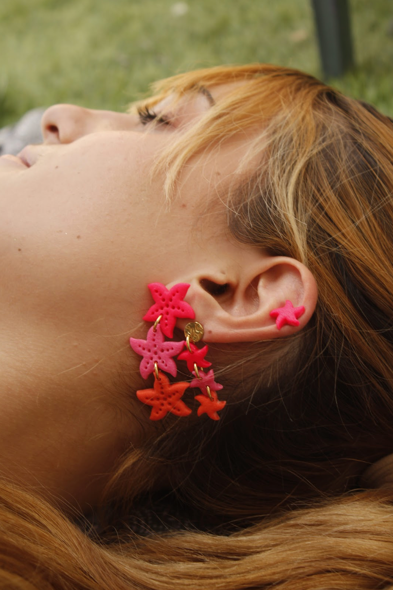 Pendientes "Mar de estrellas"