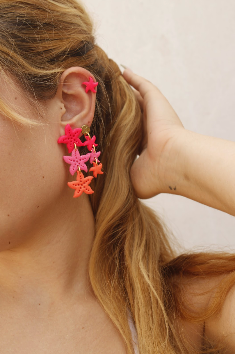 Pendientes "Mar de estrellas"