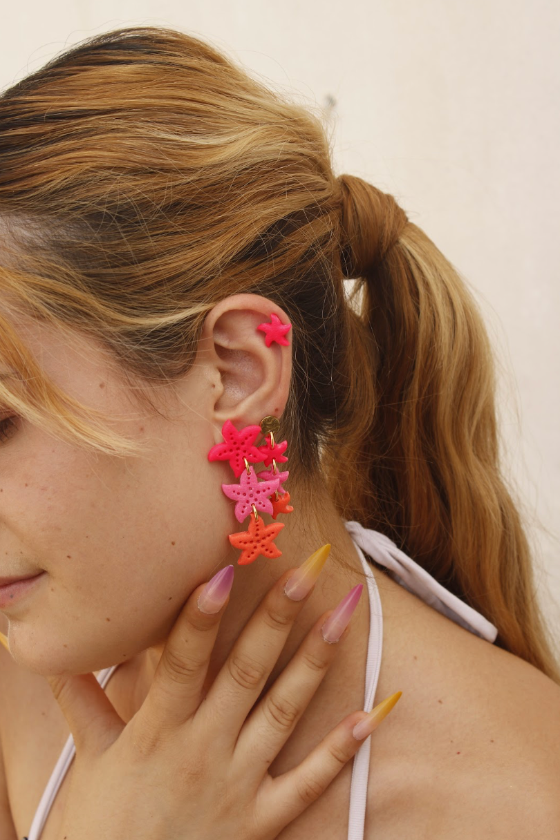 Pendientes "Mar de estrellas"