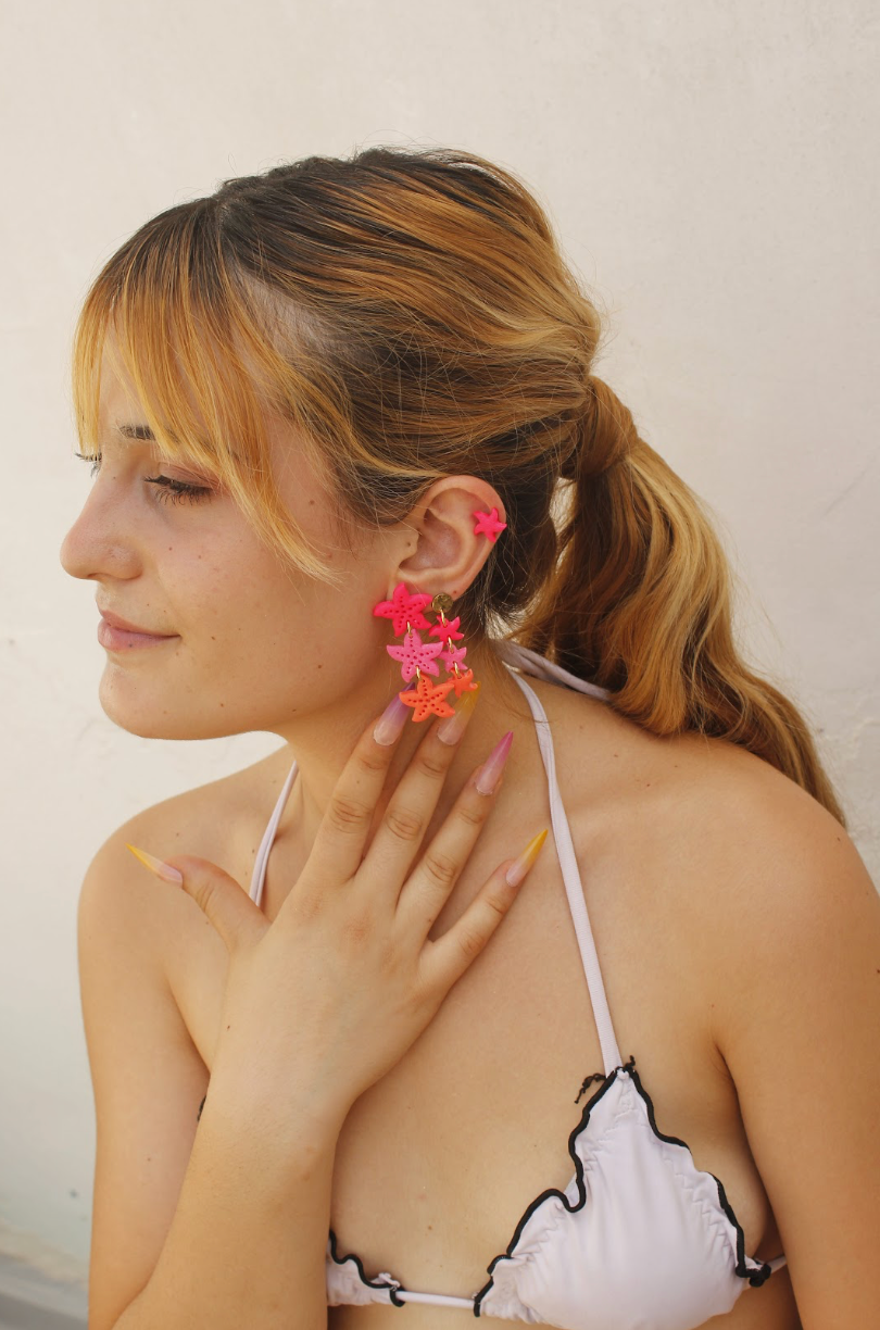 Pendientes "Mar de estrellas"