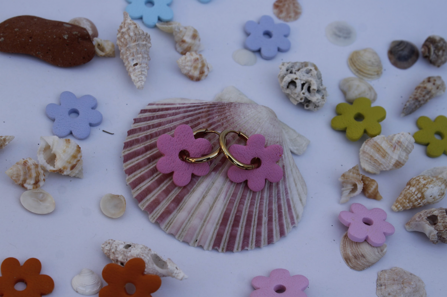 Pendientes charm "Donde florecí"