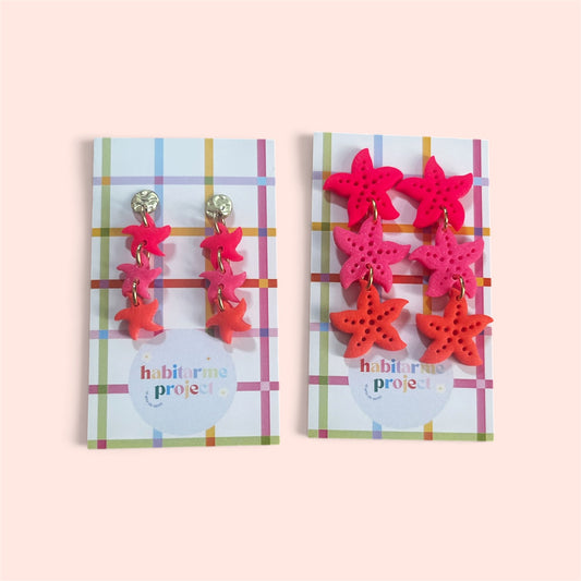 Pendientes "Mar de estrellas"